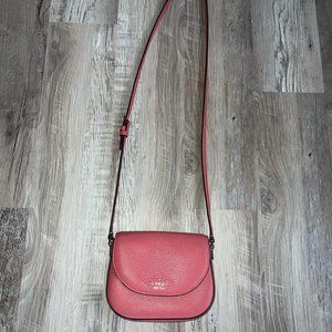 Kate Spade Rose Pink Pebble Leather Cross Body